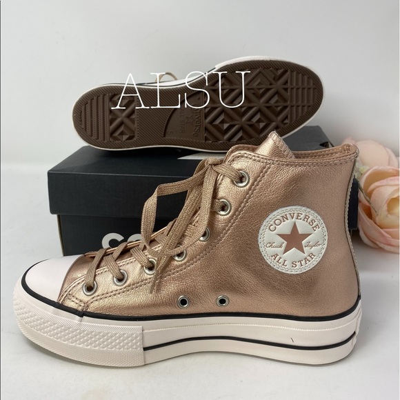 Converse Ctas Lift Leather HighTop - Picture 6 of 9